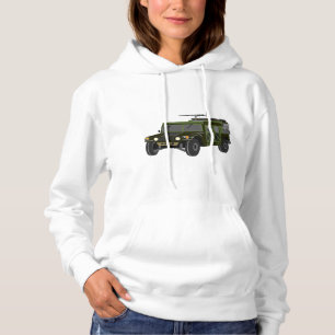 Military Humvee Off-Road Tactical Vehicle Hoodie