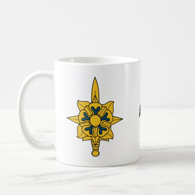 Military Intelligence Coffee Mug (Left)