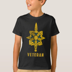 Military Intelligence Corps Veteran Logo Papa Chri T-Shirt