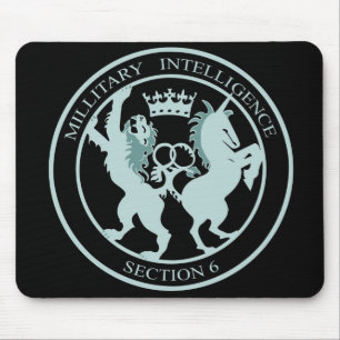 Military Intelligence Section 6 Mouse Pad