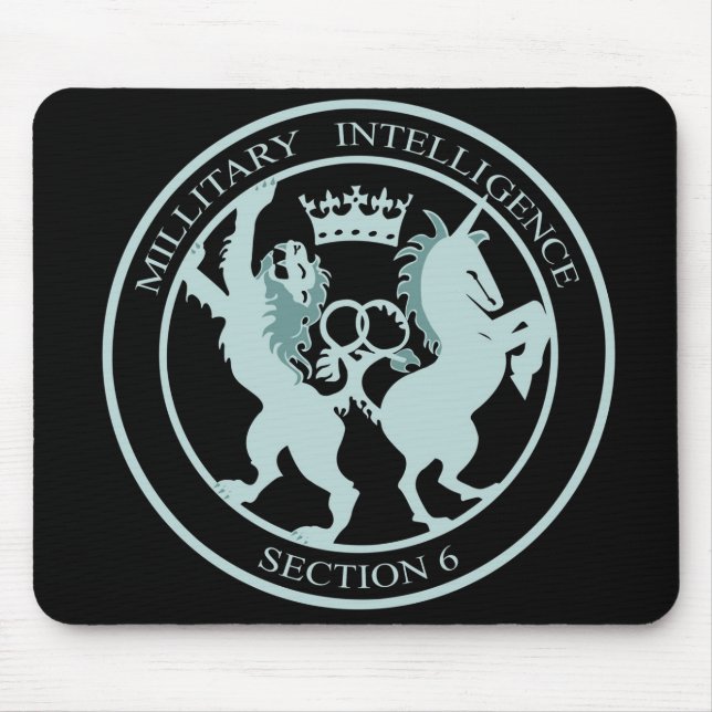 Military Intelligence Section 6 Mouse Pad (Front)