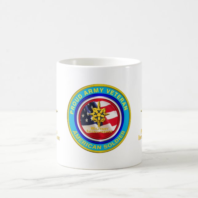 Military Intelligence Veteran Keepsake Coffee Mug (Center)