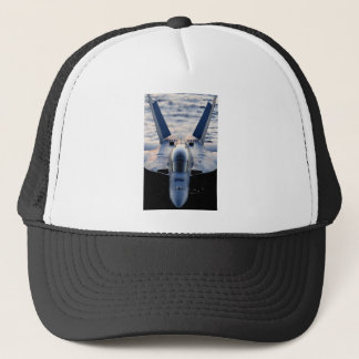 Military jet trucker hat