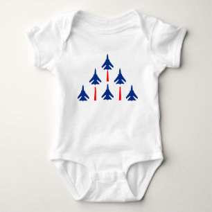 Military Jets Baby Bodysuit