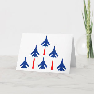 Military Jets Card