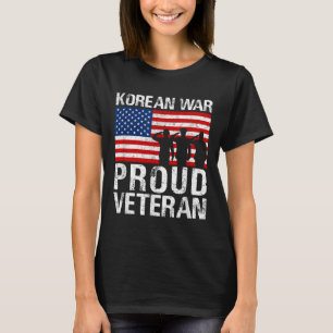 Military Men Women Proud Korean War Veteran T-Shirt