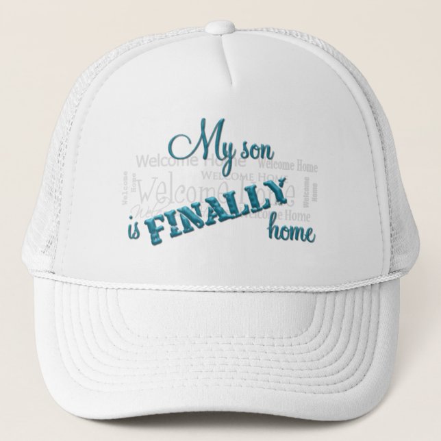 Military Mom-Homecoming hat (Front)