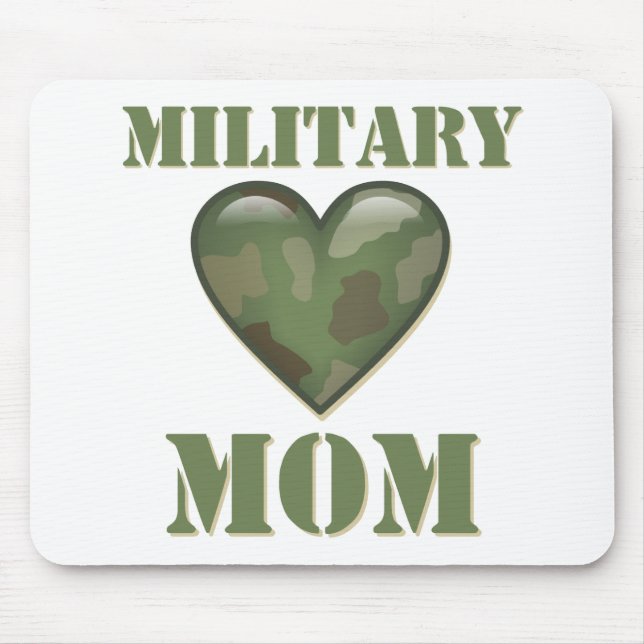 Military Mom Mouse Pad (Front)