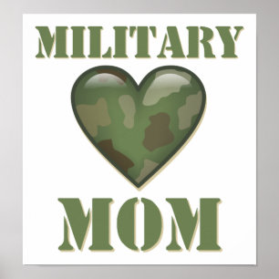Military Mom Poster