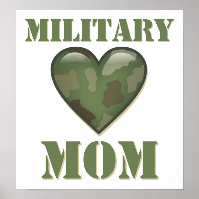 Military Mom Poster (Front)