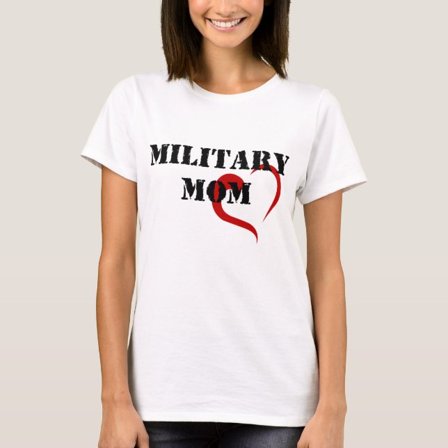 Military Mom T-Shirt (Front)