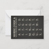 Military Morse code illustration