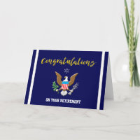 Military Navy Retirement Colours Defence emblem