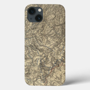 Military Operations of the Atlanta Campaign 3 iPhone 13 Case