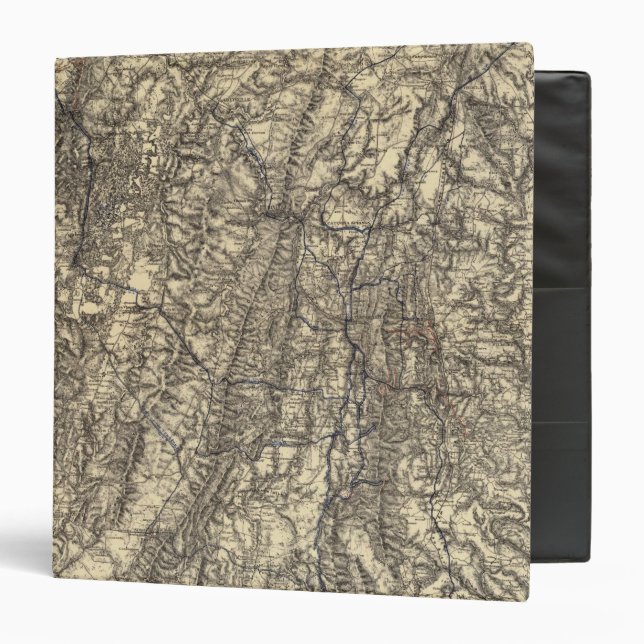 Military Operations of the Atlanta Campaign Binder (Front/Inside)