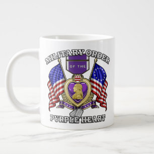 Military Order of the Purple Heart Large Coffee Mug