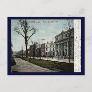 Military Park, Newark New Jersey 1908 Vintage Postcard