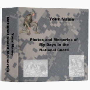 Military Photo Memory album Binder