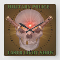Military Police Laser Light Show