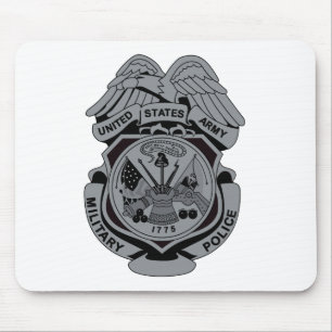 Military Police Patch Mouse Pad
