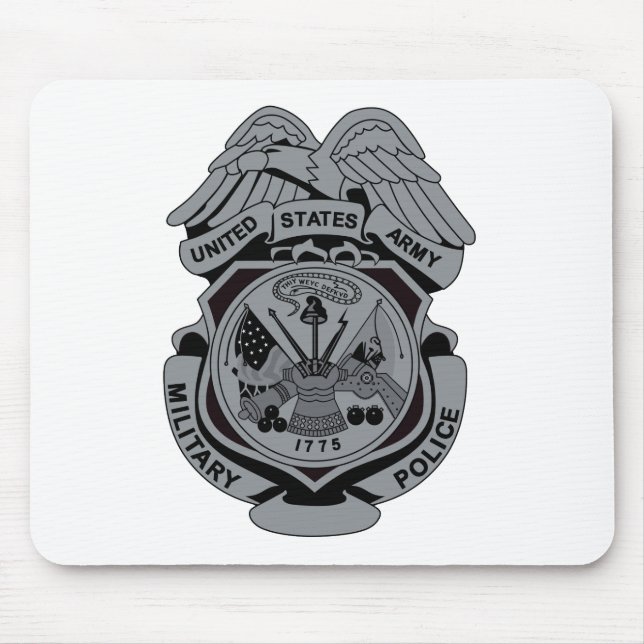 Military Police Patch Mouse Pad (Front)