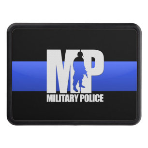 Military Police - Thin Blue Line Hitch Cover