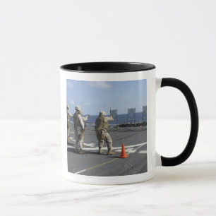 Military policemen train with the Berretta M9 Mug