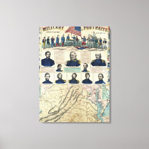 Military Portraits Canvas Print
