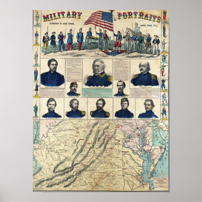 Military Portraits Poster (Front)