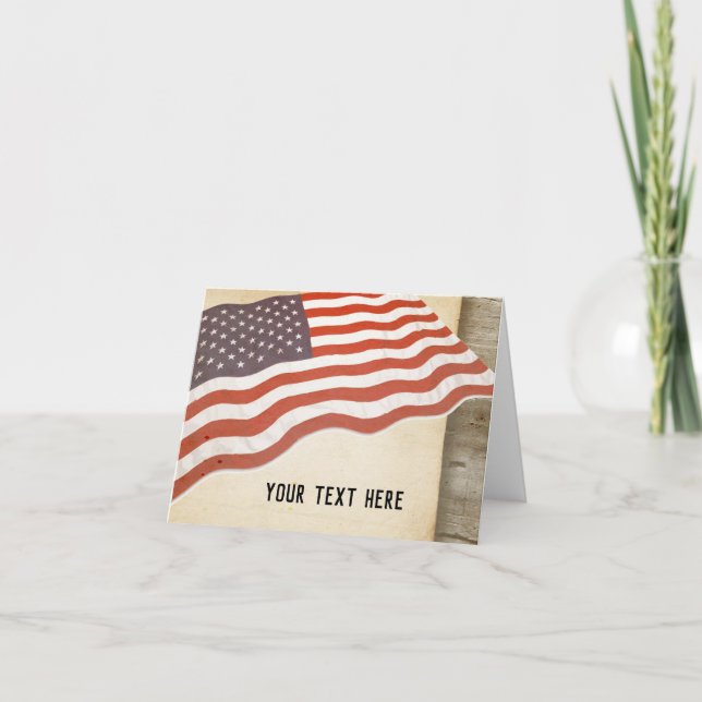 Military Retirement, Army, card, note card (Front)