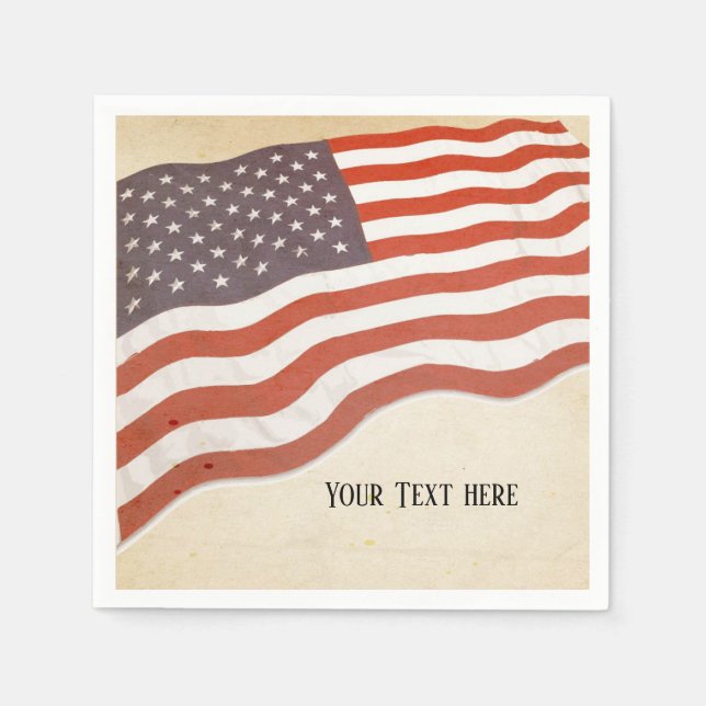 Military Retirement, Army, retirement Paper Napkin (Front)