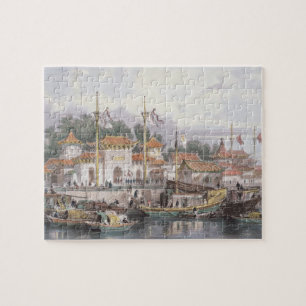 Military Station of the Chinese near the City of C Jigsaw Puzzle