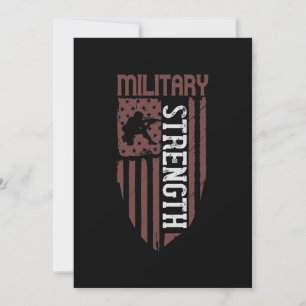 Military Stength Save The Date