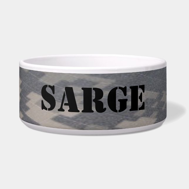 Military Style Camoflauge, Personalized (Front)