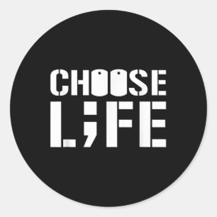 Military Suicide Prevention Awareness Shirts For V Classic Round Sticker