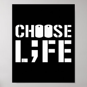 Military Suicide Prevention Awareness Shirts For V Poster