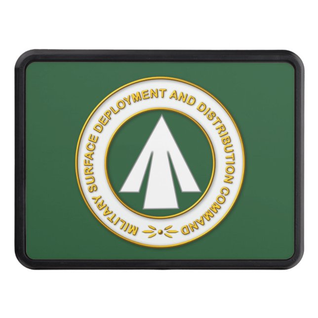 Military Surface Deployment Distribution Command Trailer Hitch Cover (Front)