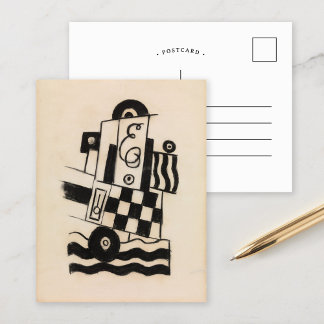 Military Symbols | Marsden Hartley Postcard