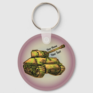 Military Tank keychain