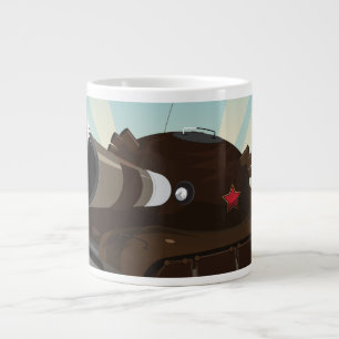 Military Tank Large Coffee Mug
