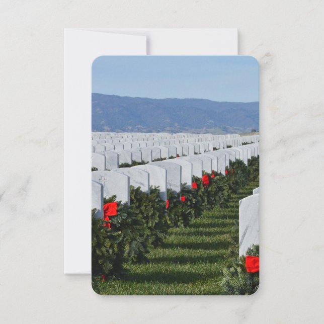 Military Theme Blank Note Cards (Front)