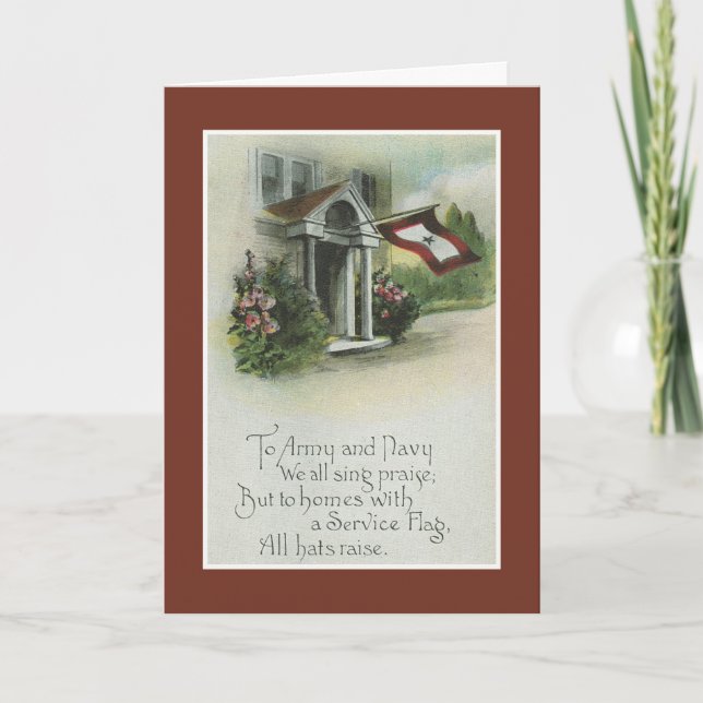 Military: Thinking of You Card (Front)