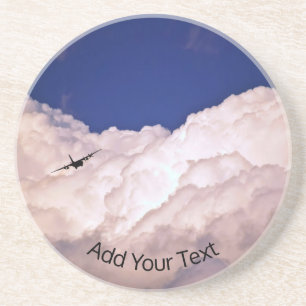Military Transport Airplane by Shirley Taylor Coaster