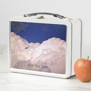 Military Transport Airplane by Shirley Taylor Metal Lunch Box