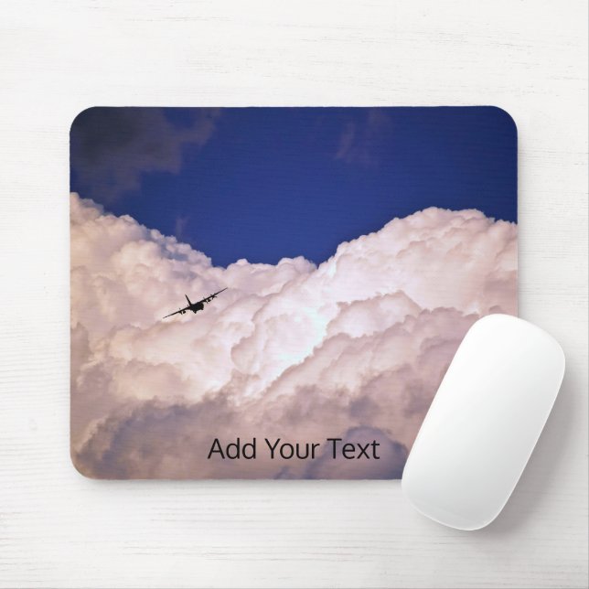 Military Transport Airplane by Shirley Taylor Mouse Pad (With Mouse)