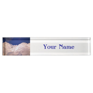Military Transport Airplane by Shirley Taylor Nameplate
