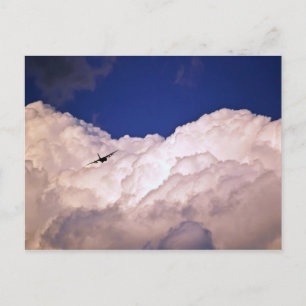 Military Transport Airplane by Shirley Taylor Postcard