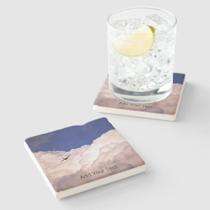 Military Transport Airplane by Shirley Taylor Stone Coaster