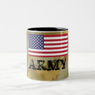 MILITARY Two-Tone COFFEE MUG
