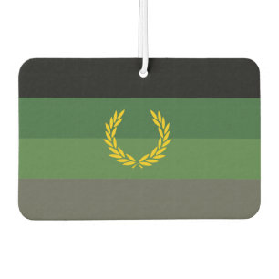 Military Uniform Pride Flag Air Freshener
